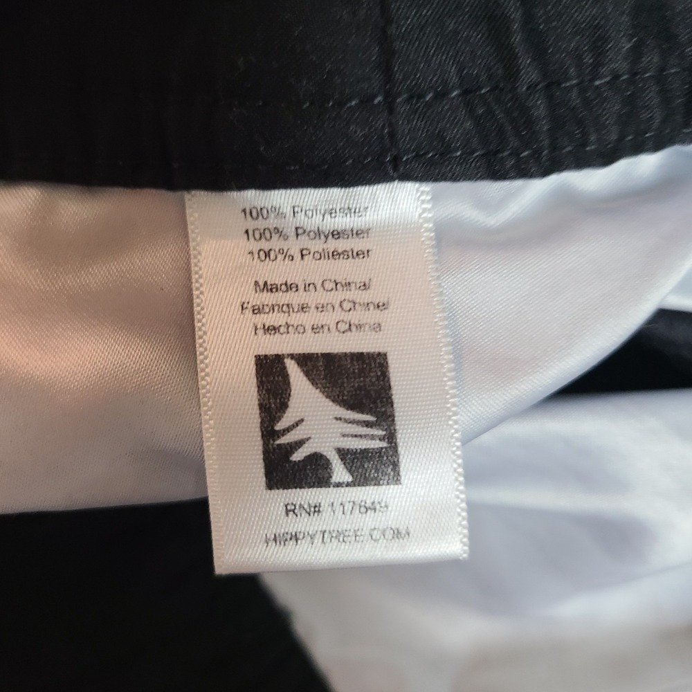 Hippy Tree Men's Shorts Size 30 Beach Drawstring Pocket Stretch Nature Print - Picture 10 of 14